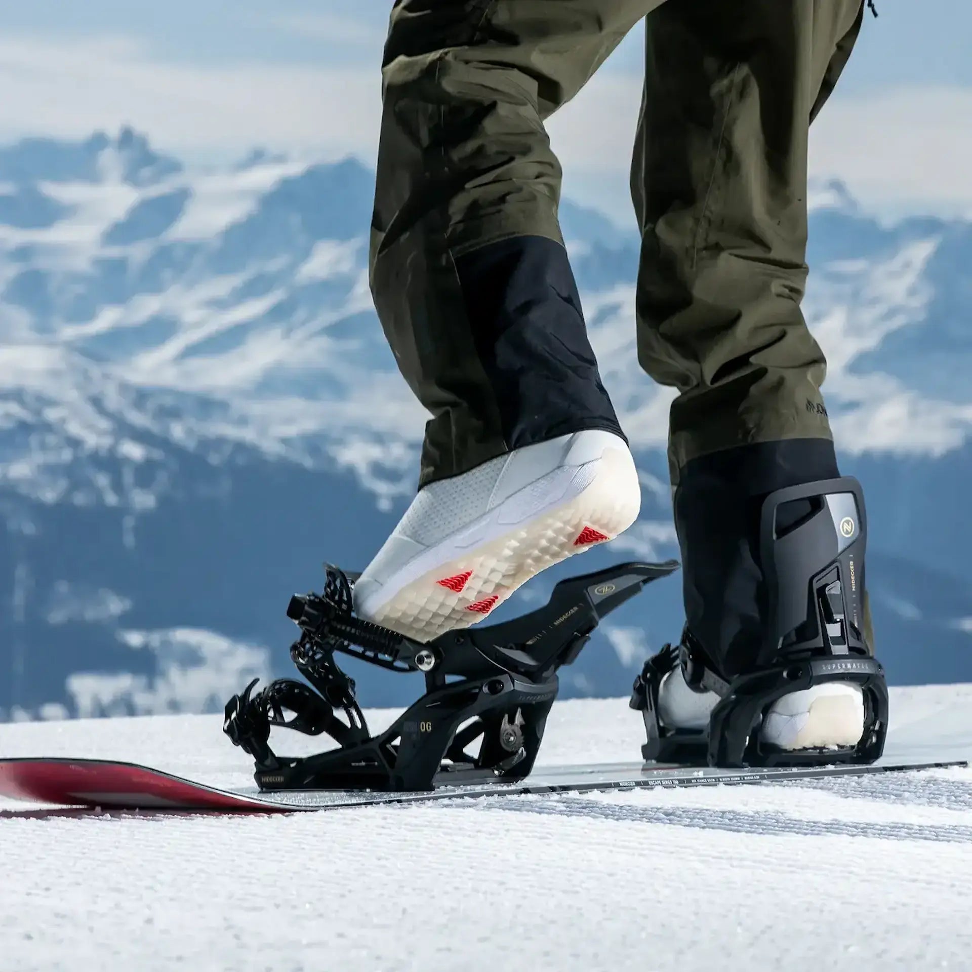 Snowboardbindingen