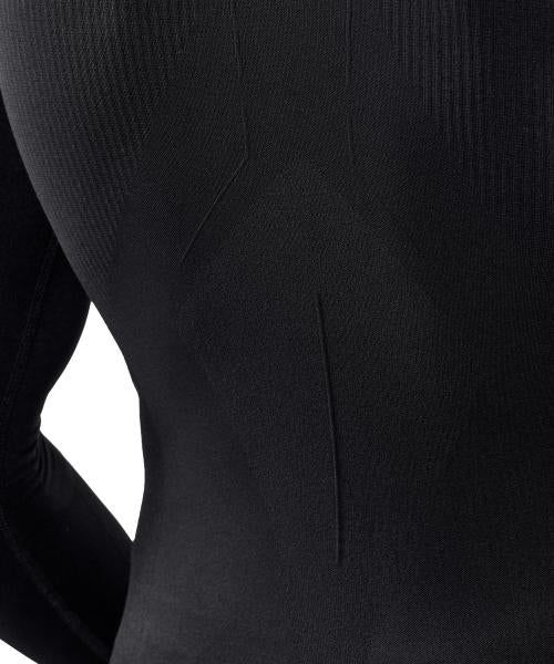 Falke MW Zip Shirt Tight Heren Zwart