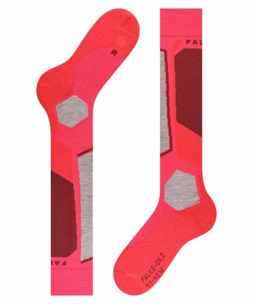 Falke SK2 Skisocken Damen Rosa