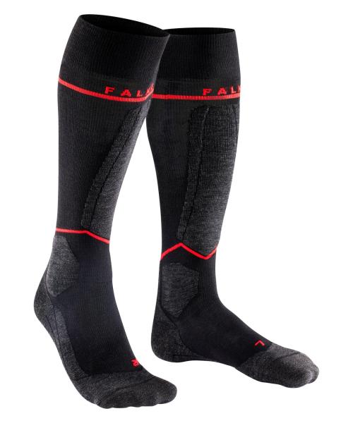 Falke SK4 Advanced Compression Light Skisokken Heren Black-Mix