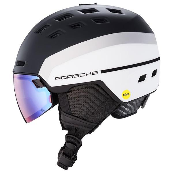 Head Porsche Radar 5k Photo Mips Vizierhelm Unisex Grijs