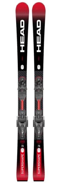 Head Supershape e-Rally + Prot. PR 13 GW Ski Unisex Zwart 2025