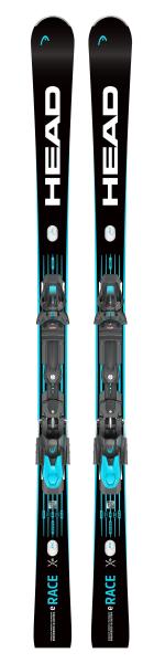 Head WC Rebels e.race RP + FF 11 GW Ski Unisex Zwart 2026