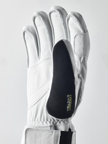 Hestra Army Leather Trigger - 5 finger Handschoen Unisex Zwart