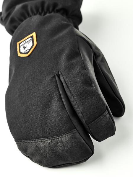 Hestra CZone Mountain - 3-Finger Handschuh Unisex Schwarz