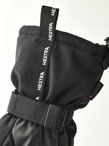 Hestra CZone Mountain - 3-Finger Handschuh Unisex Schwarz