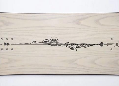 Jones Flagship Snowboard Heren Hout 2026