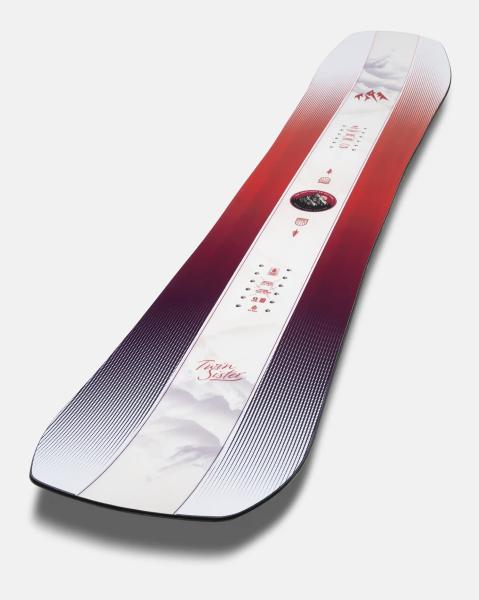 Jones SNB Twin Sister Snowboard Dames Wit