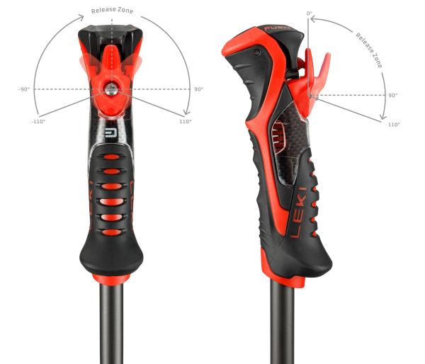Leki Airfoil 3D Skistok Unisex Zwart 2026