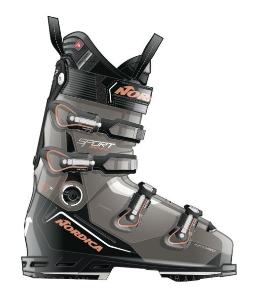 Nordica Sportmachine 3 85 W GW Skischoen Dames Grijs 2027