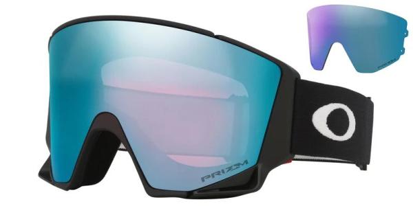 Oakley Flow Scape L Zwart Prizm Snow Sapphire Irid Goggle Unisex 2026