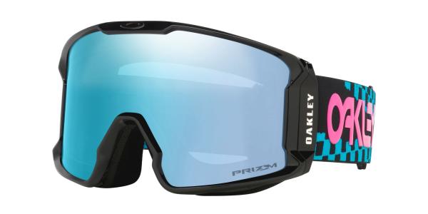 Oakley Line Miner L Zwart Chex Prizm Snow Sapphire Irid Goggle Unisex 2026