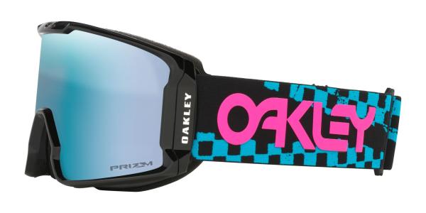 Oakley Line Miner L Zwart Chex Prizm Snow Sapphire Irid Goggle Unisex 2026