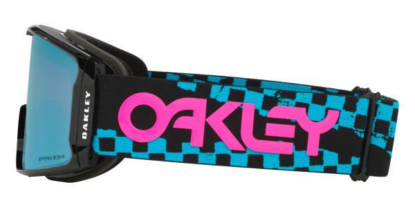 Oakley Line Miner L Zwart Chex Prizm Snow Sapphire Irid Goggle Unisex 2026