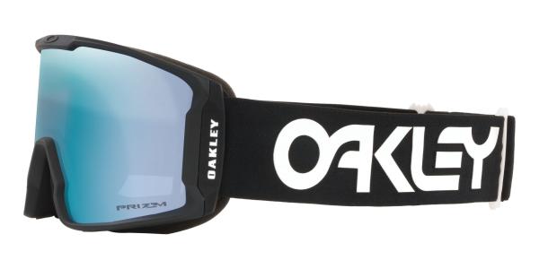 Oakley Line Miner L Factory Pilot Skibril Zwart Prizm Snow Sapphire Iridium