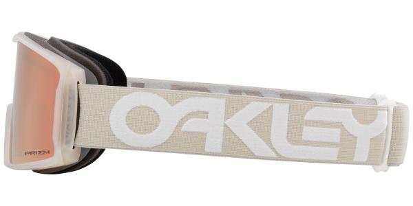 Oakley Line Miner M Factory Pilot Skibril Grijs Prizm Snow Rose Gold Iridium