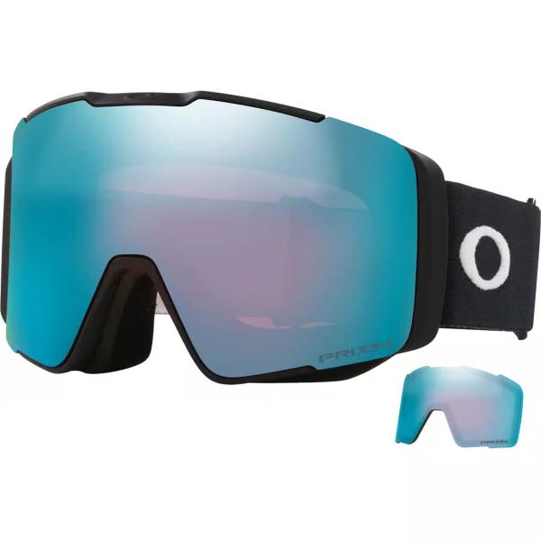 Oakley Line Miner Pro L Zwart Prizm Sapphire & Prizm Iced Goggle Unisex