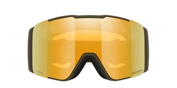 Oakley Line Miner Pro M Sand MTN Skibril Prizm Snow 24K Iridium + Clear