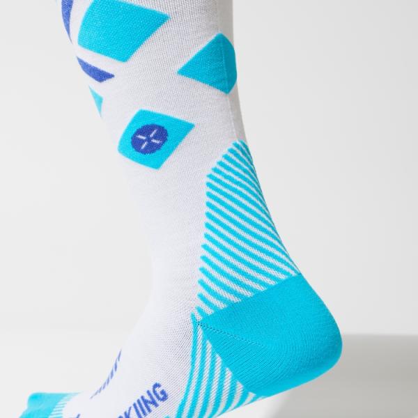 STOX Skiing Merino Skisokken Dames Blauw