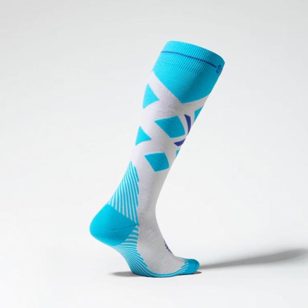 STOX Skiing Merino Skisokken Dames Blauw