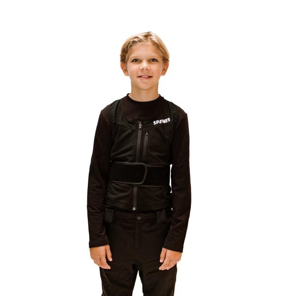 Spines Jr. The Original Protectiekleding Junior Zwart