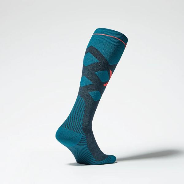 Stox Merino Skisokken Heren Blauw