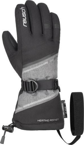 Reusch_Demi_R_TEX__XT_Black_Grey_Melange_Silver_Handschoenen_Dames_2021